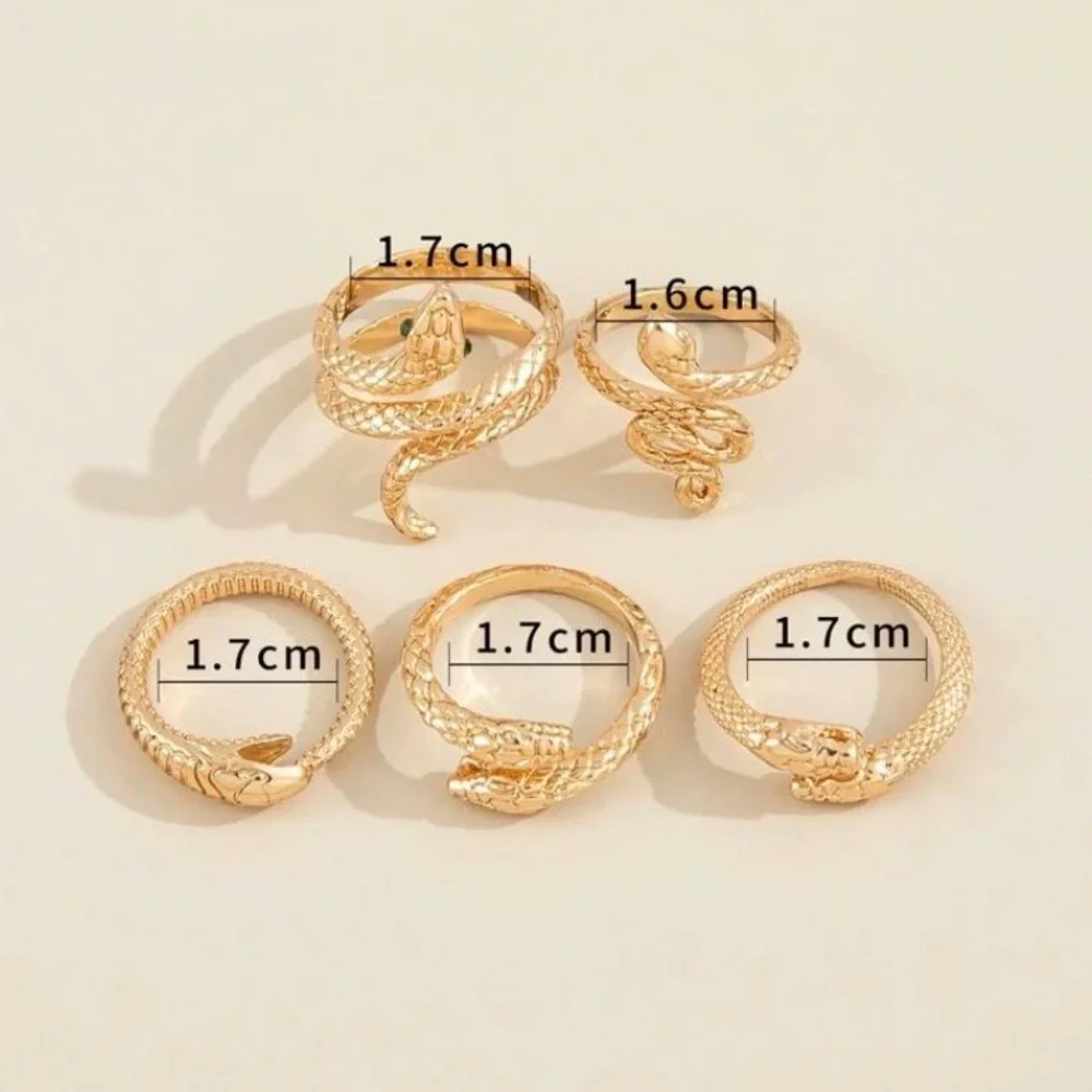 Snake Ring Set - Picture 6 of 7